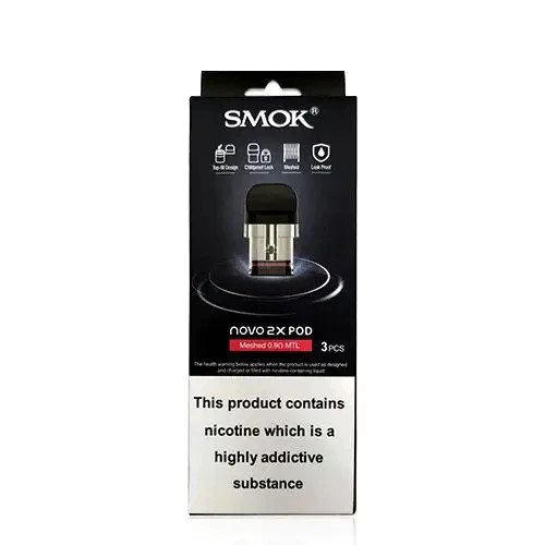 smok-novo-2x-0-9ω-replacement-pods-3-pack-lowest-price-online